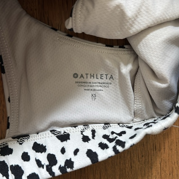 ATHLETA Leopard Print Women's Sports Bra XS - Picture 3 of 3